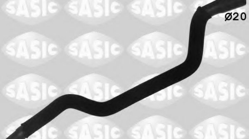 Furtun radiator PEUGEOT 206 Hatchback (2A/C) (1998 - 2016) SASIC 3400089 piesa NOUA