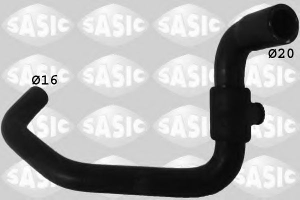 Furtun radiator PEUGEOT 206 SW (2E/K) (2002 - 2016) SASIC 3400118 piesa NOUA