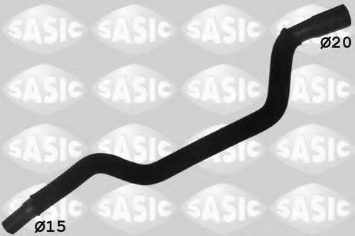 Furtun radiator PEUGEOT 206+ (T3E) (2009 - 2016) SASIC 3400089 piesa NOUA