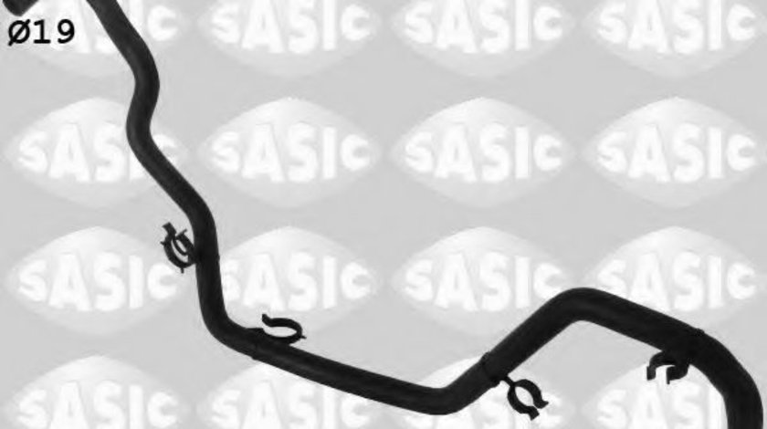 Furtun radiator RENAULT FLUENCE (L30) (2010 - 2016) SASIC 3404097 piesa NOUA