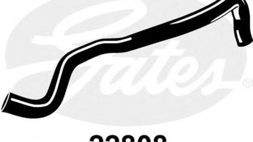 Furtun radiator VW BORA (1J2) (1998 - 2005) GATES 22808 piesa NOUA