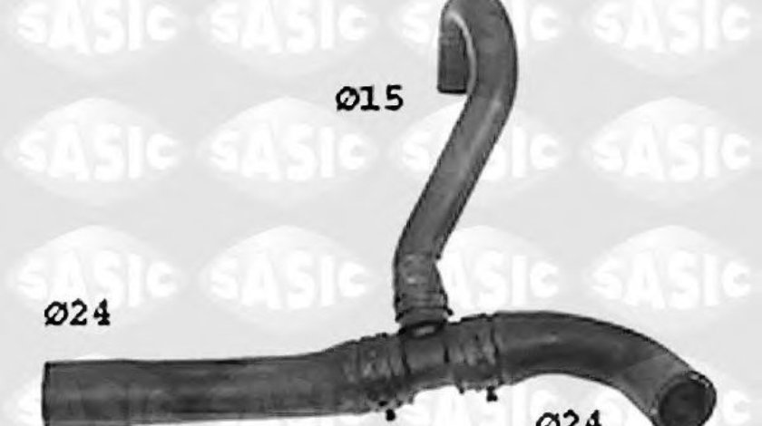 Furtun radiator VW PASSAT (3B2) (1996 - 2001) SASIC SWH6782 piesa NOUA