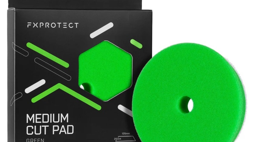 Fx Protect Medium Cut Pad Green Burete Polish Verde 125x140mm FXP-MCP-140