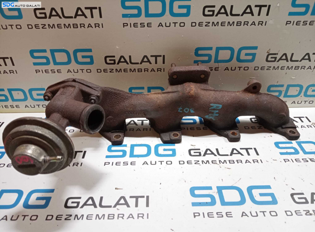 Galerie Evacuare Turbo Turbina Turbosuflanta Peugeot 307 2.0 HDI RHS 2000 - 2009 [M7366]