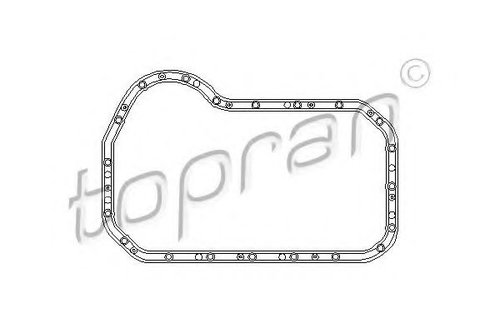 Garnitura baie ulei SEAT AROSA (6H) (1997 - 2004) TOPRAN 105 752 piesa NOUA