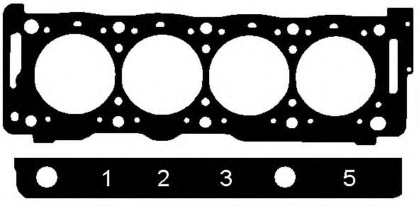 Garnitura, chiulasa CITROEN XANTIA (X2) (1998 - 2003) ELRING 147.031 piesa NOUA