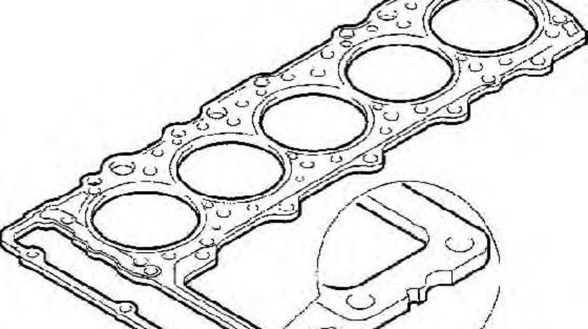 Garnitura, chiulasa MERCEDES E-CLASS Combi (S210) (1996 - 2003) ELRING 913.864 piesa NOUA