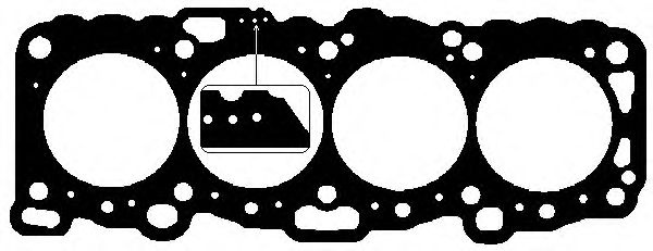 Garnitura, chiulasa NISSAN ALMERA I (N15) (1995 - 2000) ELRING 864.210 piesa NOUA