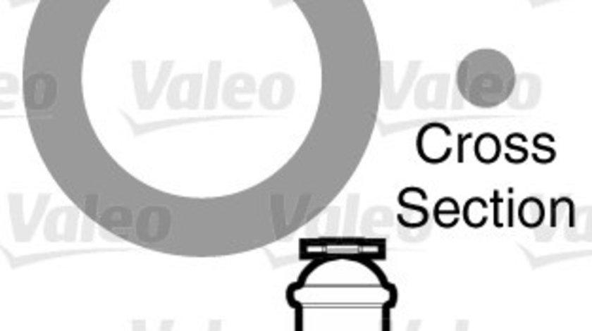 Garnitura,conducta lichid de racire (509169 VALEO)