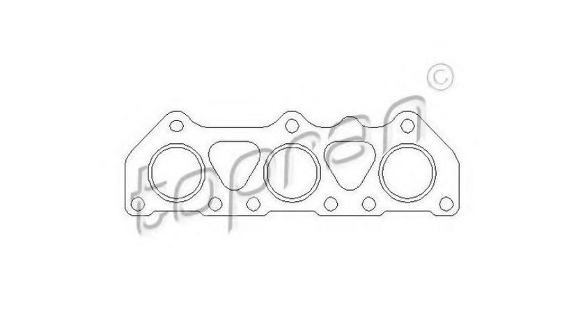 Garnitura galerie evacuare Skoda SUPERB (3U4) 2001-2008 #2 0256093