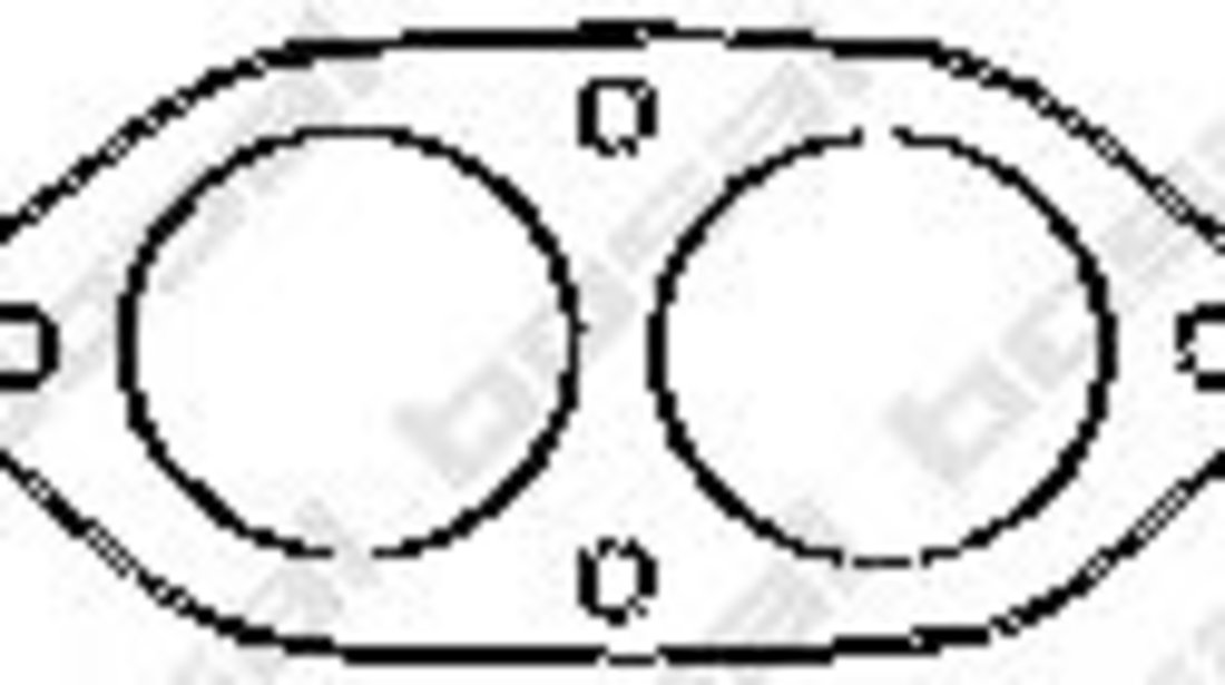 Garnitura, racord evacuare OPEL ASTRA F Combi (51, 52) (1991 - 1998) BOSAL 256-805 piesa NOUA