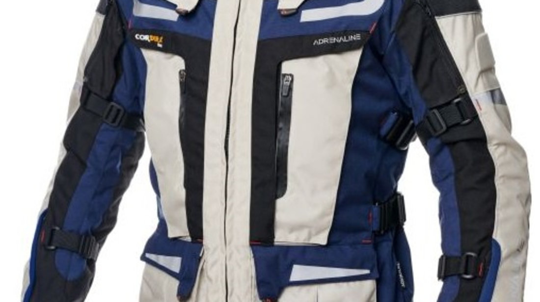 Geaca Moto Barbati Adrenaline Cameleon 2.0 PPE Bej / Albastru Navy Marimea XL A02512030XL
