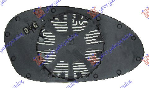 Geam Oglinda Albastru Incalzit - Bmw Series 3 (E90/91) Sdn 2005 , 51167252893