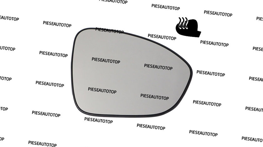 Geam Sticla oglinda dreapta Dacia Sandero 3 Stepway 2021-2024 NOUA 963652664R (CU INCALZIRE)
