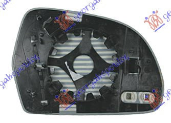 Geam/Sticla Oglinda Electric+Dezaburire Stanga Skoda Superb 2008 2009 2010 2011 2012 2013 (Albastru)