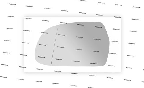 Geam Sticla oglinda stanga Audi A3 2010-2012 NOUA 8K0857535F (CU INCALZIRE)