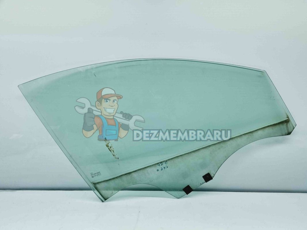 Geam usa dreapta fata Dacia Sandero 2 Hatchback [Fabr 2012-2022] OEM