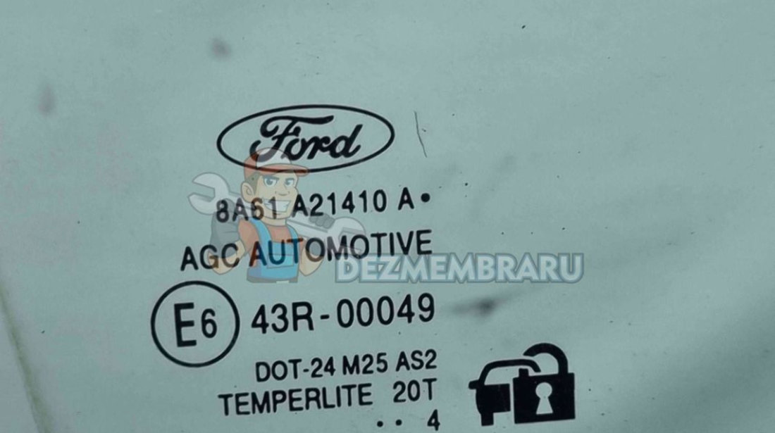 Geam usa dreapta fata Ford Fiesta 7 [Fabr 2017-prezent] OEM