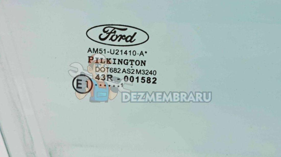 Geam usa dreapta fata Ford Grand C-Max (CB7) [Fabr 2010-2015] OEM