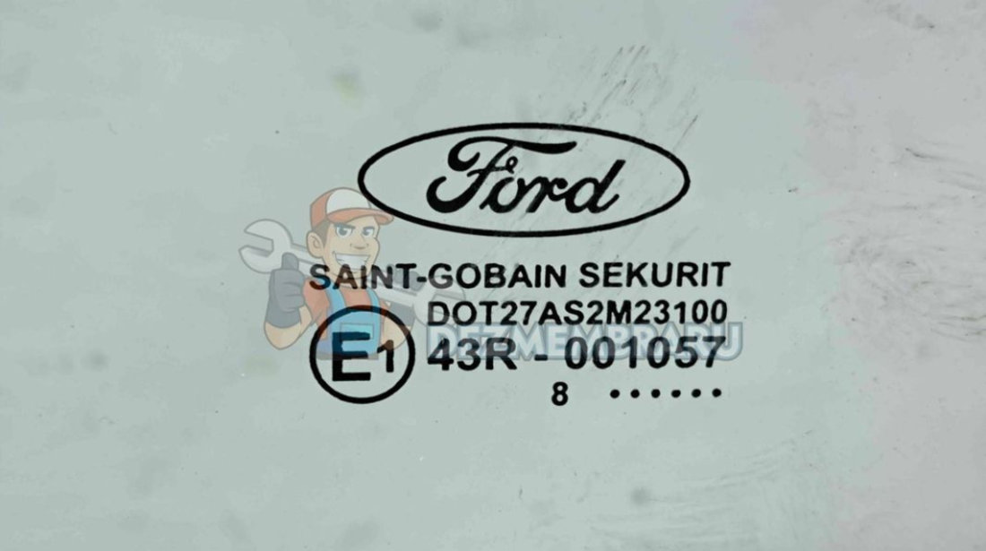 Geam usa dreapta spate Ford Focus 2 (DA) [Fabr 2004-2012] OEM