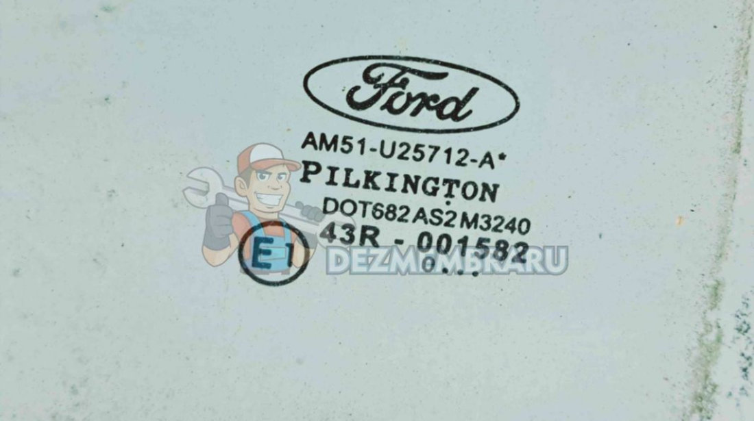 Geam usa dreapta spate Ford Grand C-Max (CB7) [Fabr 2010-2015] OEM