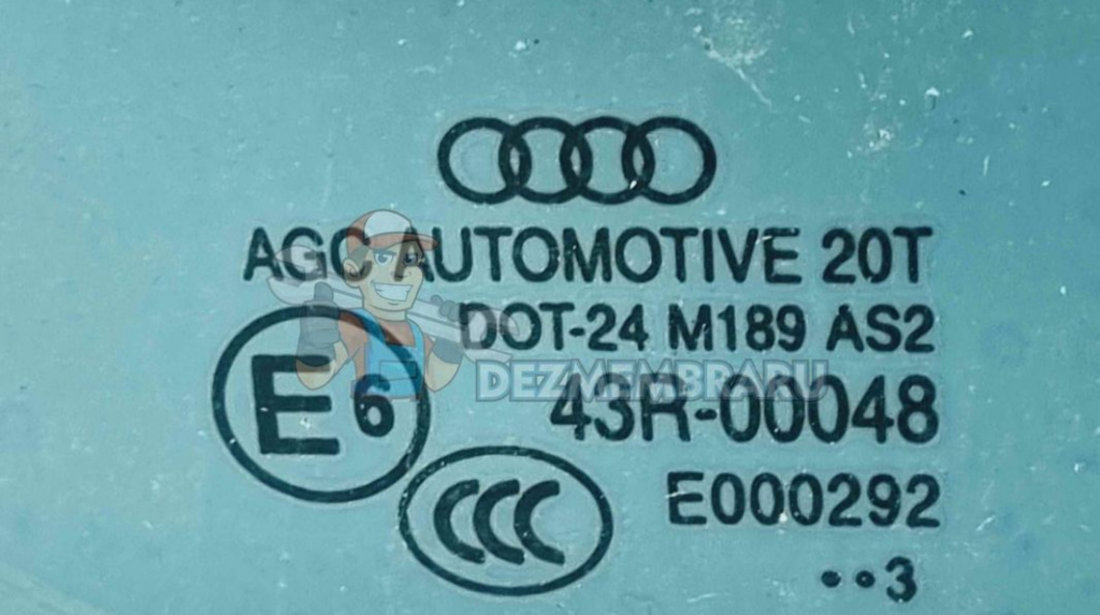 Geam usa stanga spate Audi Q3 (8UB) [Fabr 2011-2018] OEM