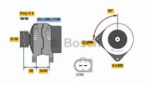 Generator / Alternator AUDI A5 Sportback (8TA) (20...