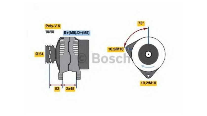 Generator / alternator Citroen BERLINGO (MF) 1996-2016 #2 0986042071