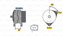 Generator / alternator Fiat DUCATO caroserie (250,...