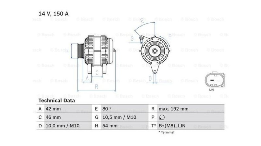Generator / alternator Ford S-Max (2006->) #2 1704769