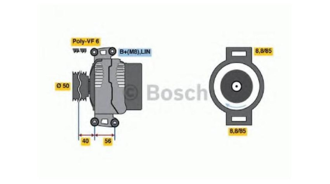 Generator / alternator Mercedes SPRINTER 4,6-t caroserie (906) 2006-2016 #3 0124325170