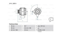 Generator / alternator Volkswagen VW PASSAT Varian...