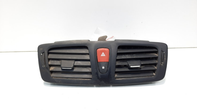 Grila aer bord centrala cu buton avarii, Renault Megane 3 Coupe (idi:608419)