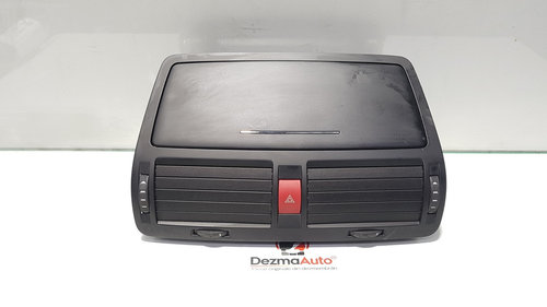 Grila aer bord centrala cu sertar, Skoda Octavia 2 (1Z3), cod 1Z0820951