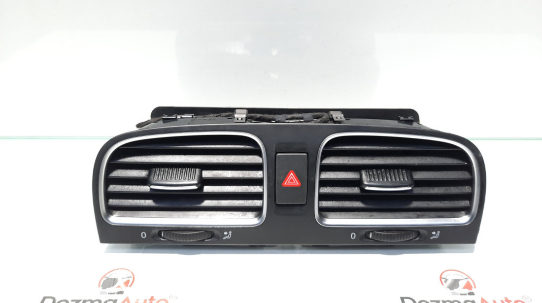 Grila aer bord centrala, Vw Golf 6 (5K1) [Fabr 2009-2013] 5K0815736, 5K0815735 (id:445314)