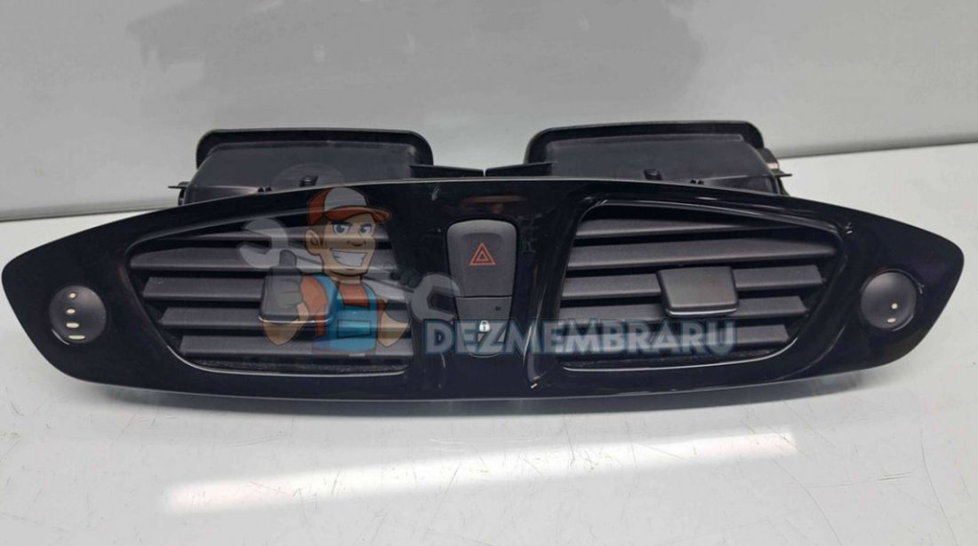 Grila aerisire centrala Renault Scenic 3 (J95) Facelift [Fabr 2009-2015] 682600031R