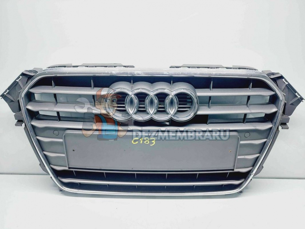 Grila bara fata Audi A4 (8K2, B8.5) Facelift [Fabr 2008-2015] 8K0853651E