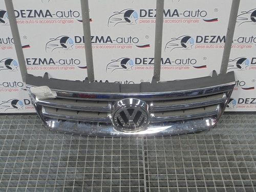 Grila bara fata centrala cu sigla 7L6853651A, Vw Touareg (7LA, 7L6) (id:256646)