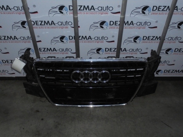 Grila bara fata centrala cu sigla, 8T0853651E, Audi A5