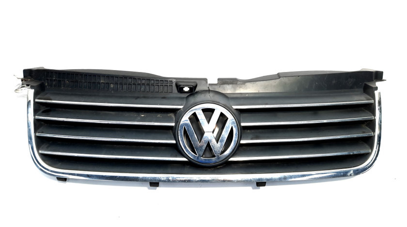 Grila bara fata centrala sus cu sigla, cod 3B0853651L, VW Passat (3B3) (idi:512349)