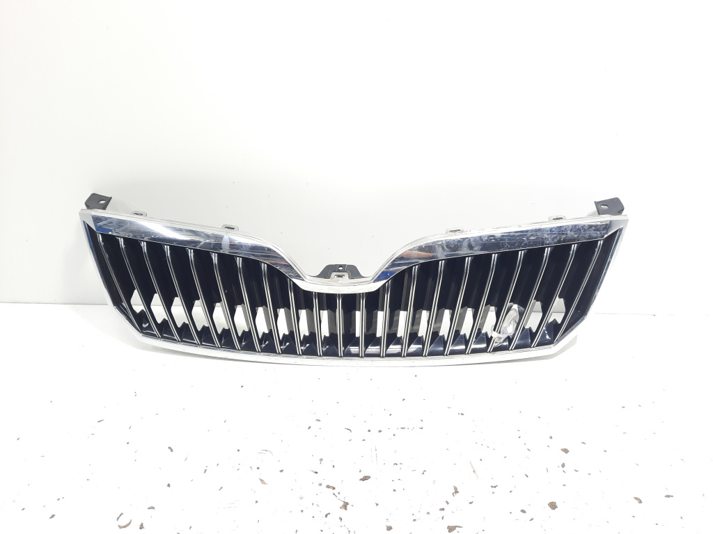 Grila bara fata centrala sus, Skoda Superb II Combi (3T5) facelift (id:612169)