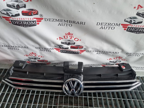 Grila bara fata cromata originala VW Sportsvan cod piesa : 510853653e