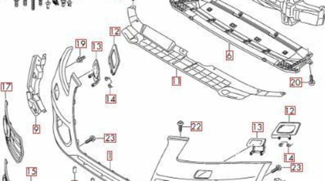 Grila Bara Fata Dreapta Oe Audi Q5 8R 2013-2016 8R0807682JBJI