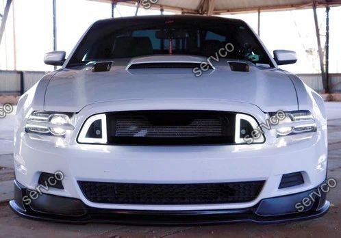 Grila bara fata Ford Mustang GT V6 RTR LED Style 2013-2014 v10