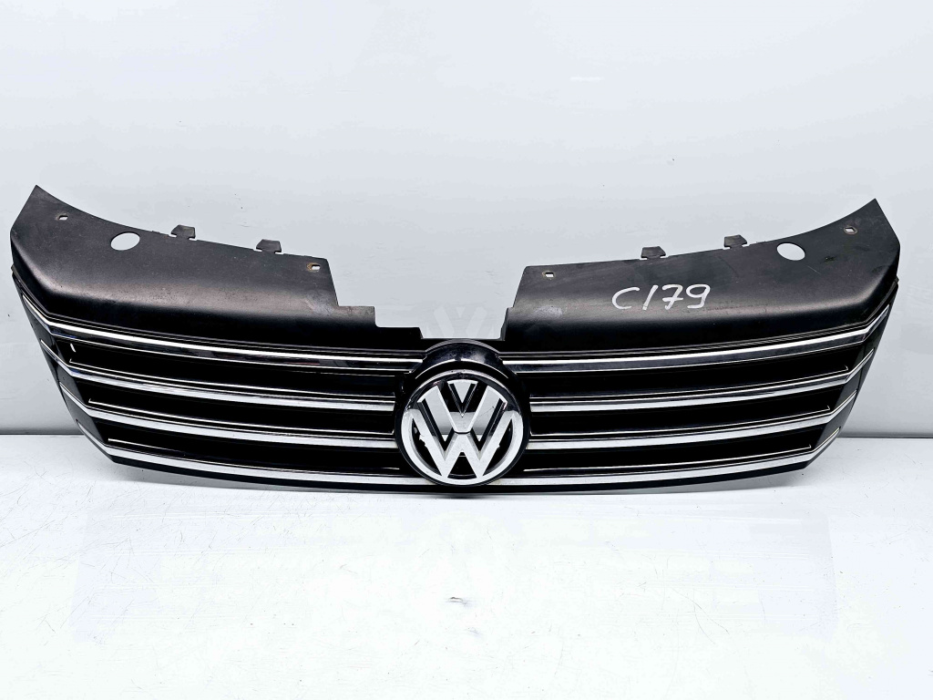 Grila bara fata Volkswagen Passat B7 (365) Variant [Fabr 2010-2014] 3AA853651