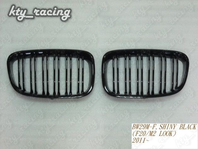 GRILA BMW SERIA 1 F20 ( 2011 - UP ) M LOOK NEGRU LUCIOS BW29M-F