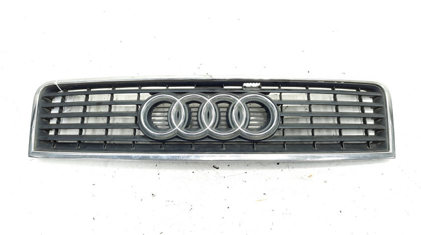 Grila capota fata centrala cu sigla, cod 4B0853651F, Audi A6 (4B2, C5) (id:528806)
