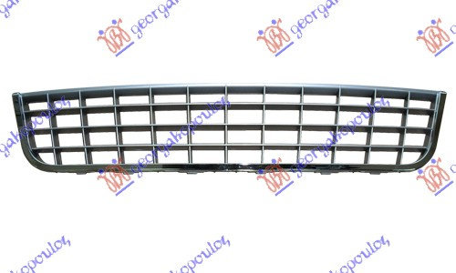 Grila Centrala Cu Bandou Cromat Fiat Linea 2007-2008-2009-2010-2011-2012-2013