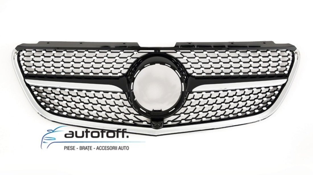 Grila centrala Mercedes Vito W447 (14-19) Diamond Design