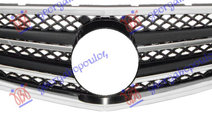 Grila Completa Argintie Radiator AMG Mercedes E-Kl...